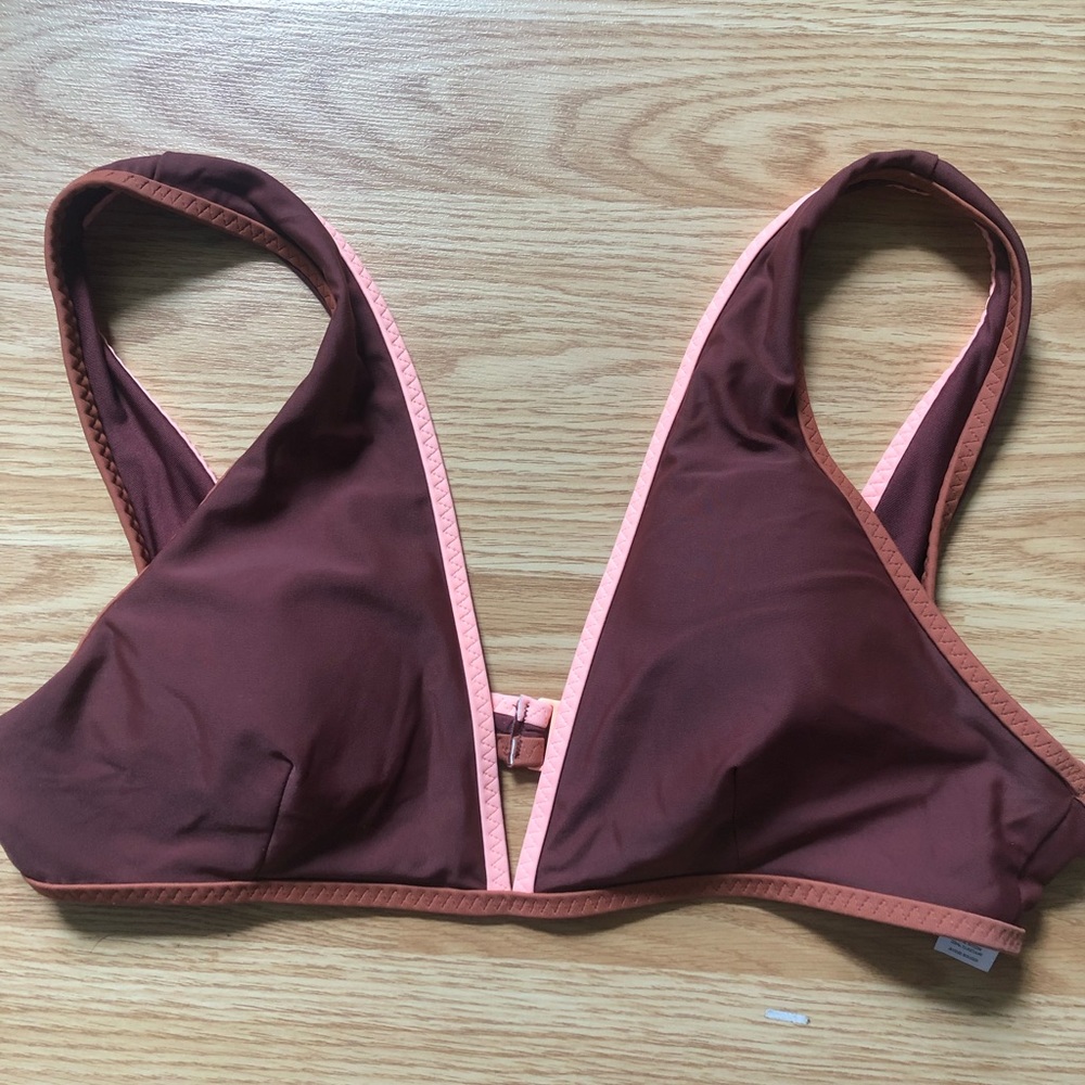 Aerie plunge bikini top